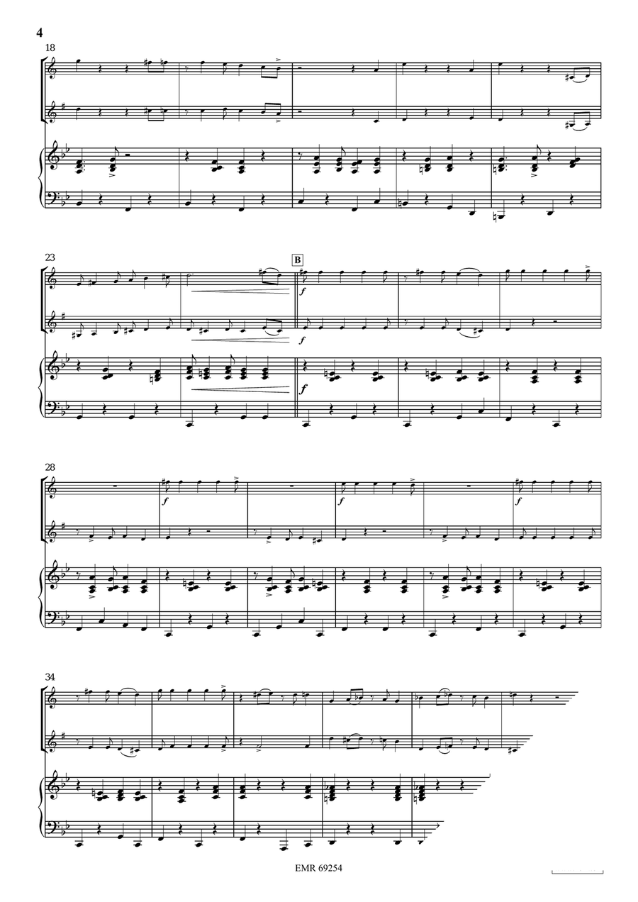 Tritsch-Tratsch Samba Cornet scores gallery preview page 8