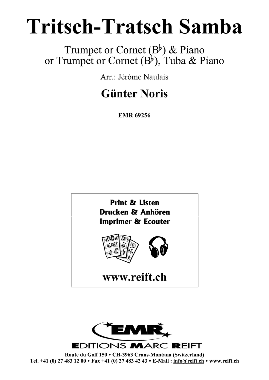 Tritsch-Tratsch Samba Cornet scores gallery preview page 2