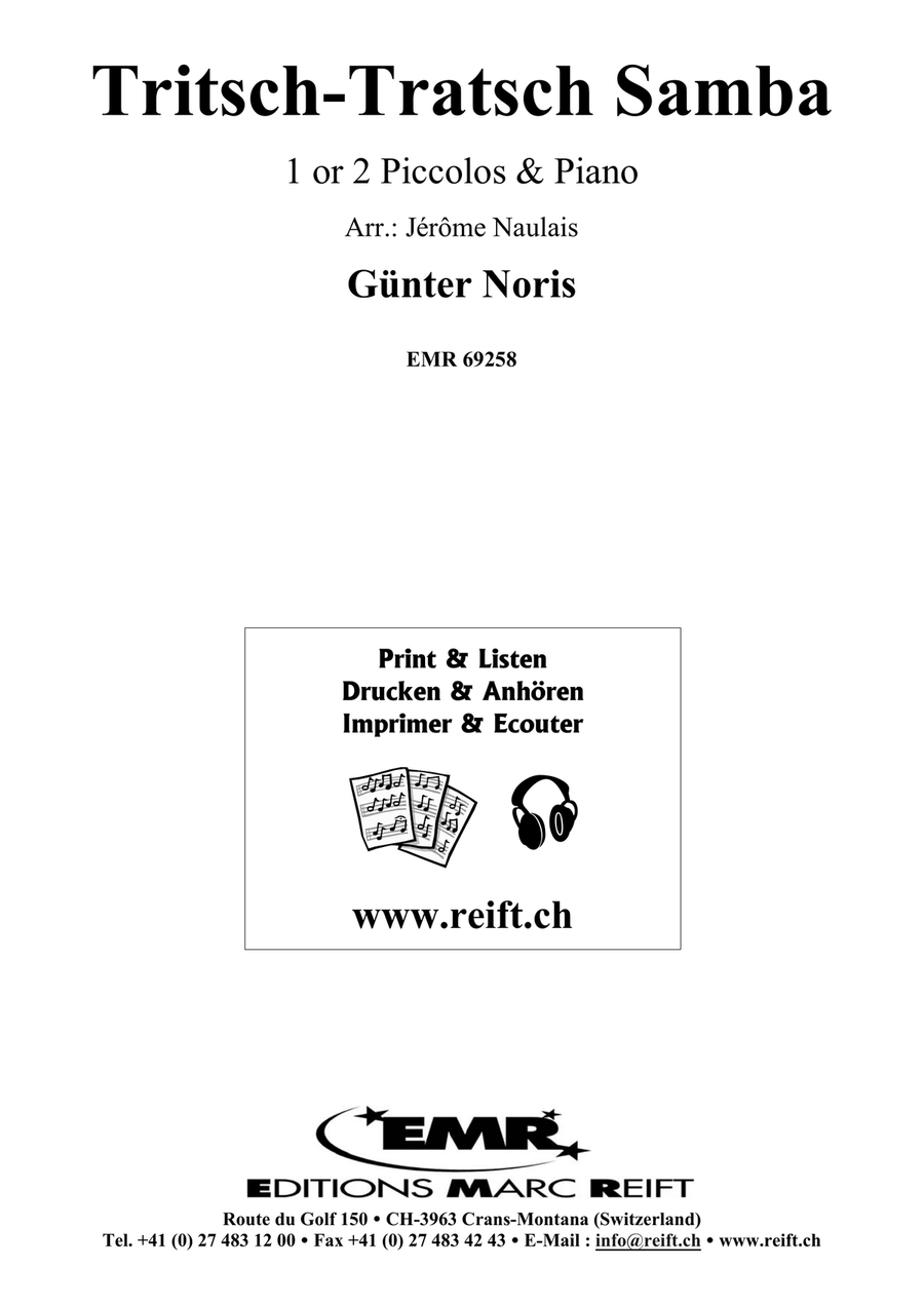 Tritsch-Tratsch Samba Tritsch-Tratsch Samba Piccolo scores gallery preview page 2