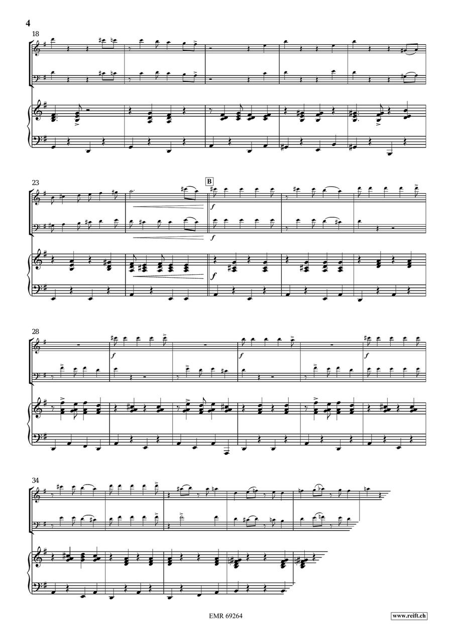 Tritsch-Tratsch Samba Tritsch-Tratsch Samba Bassoon scores gallery preview page 5