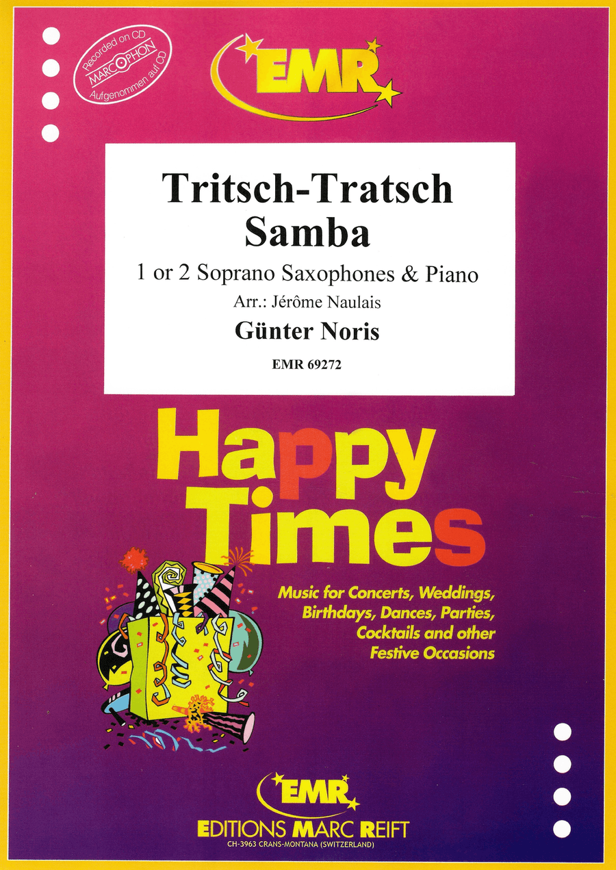 Tritsch-Tratsch Samba Soprano Saxophone scores gallery preview page 1