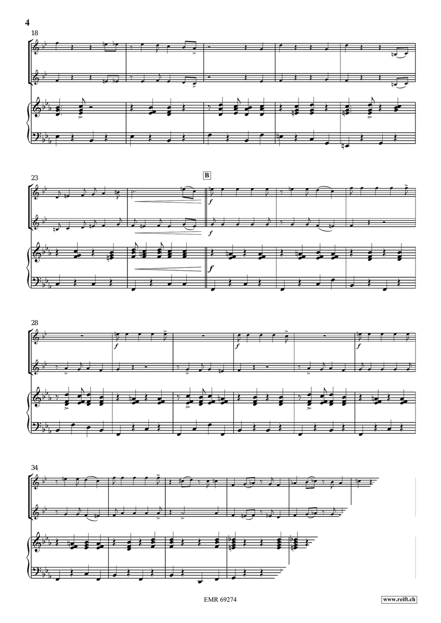 Tritsch-Tratsch Samba Tritsch-Tratsch Samba Horn scores gallery preview page 5