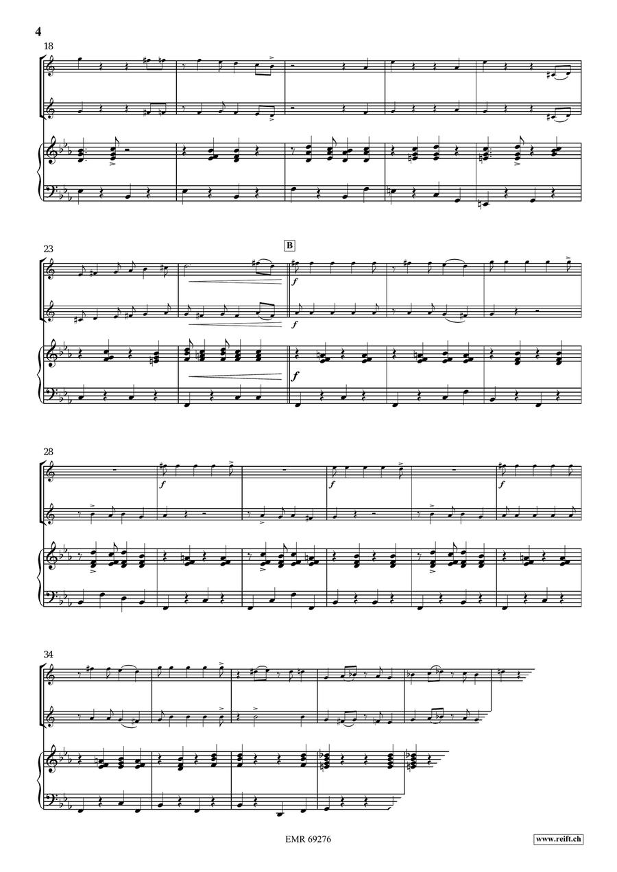 Tritsch-Tratsch Samba Tritsch-Tratsch Samba Cornet scores gallery preview page 5