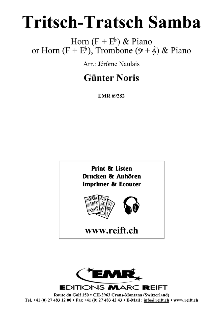 Tritsch-Tratsch Samba Tritsch-Tratsch Samba Horn scores gallery preview page 2