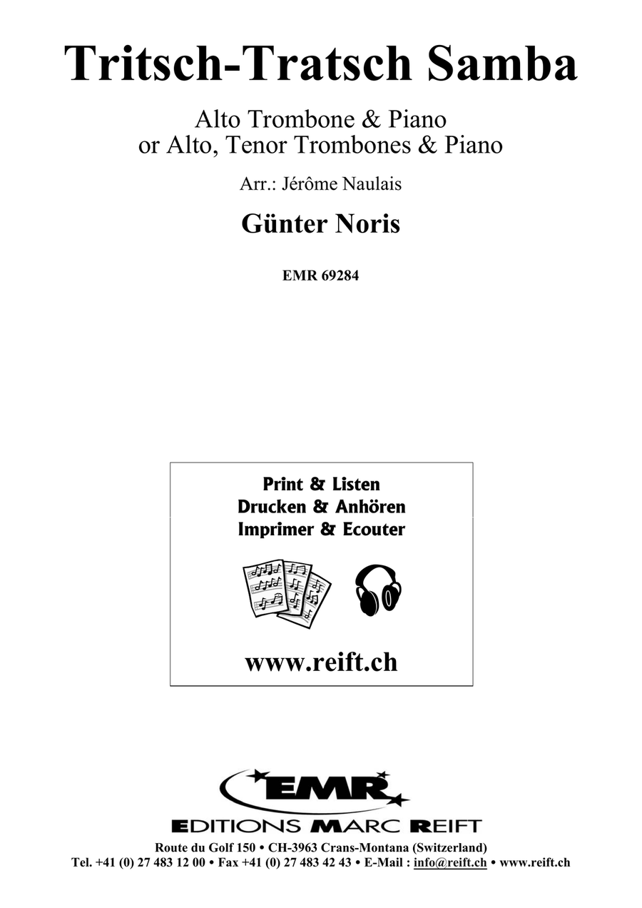 Tritsch-Tratsch Samba Tritsch-Tratsch Samba Piano Accompaniment scores gallery preview page 2