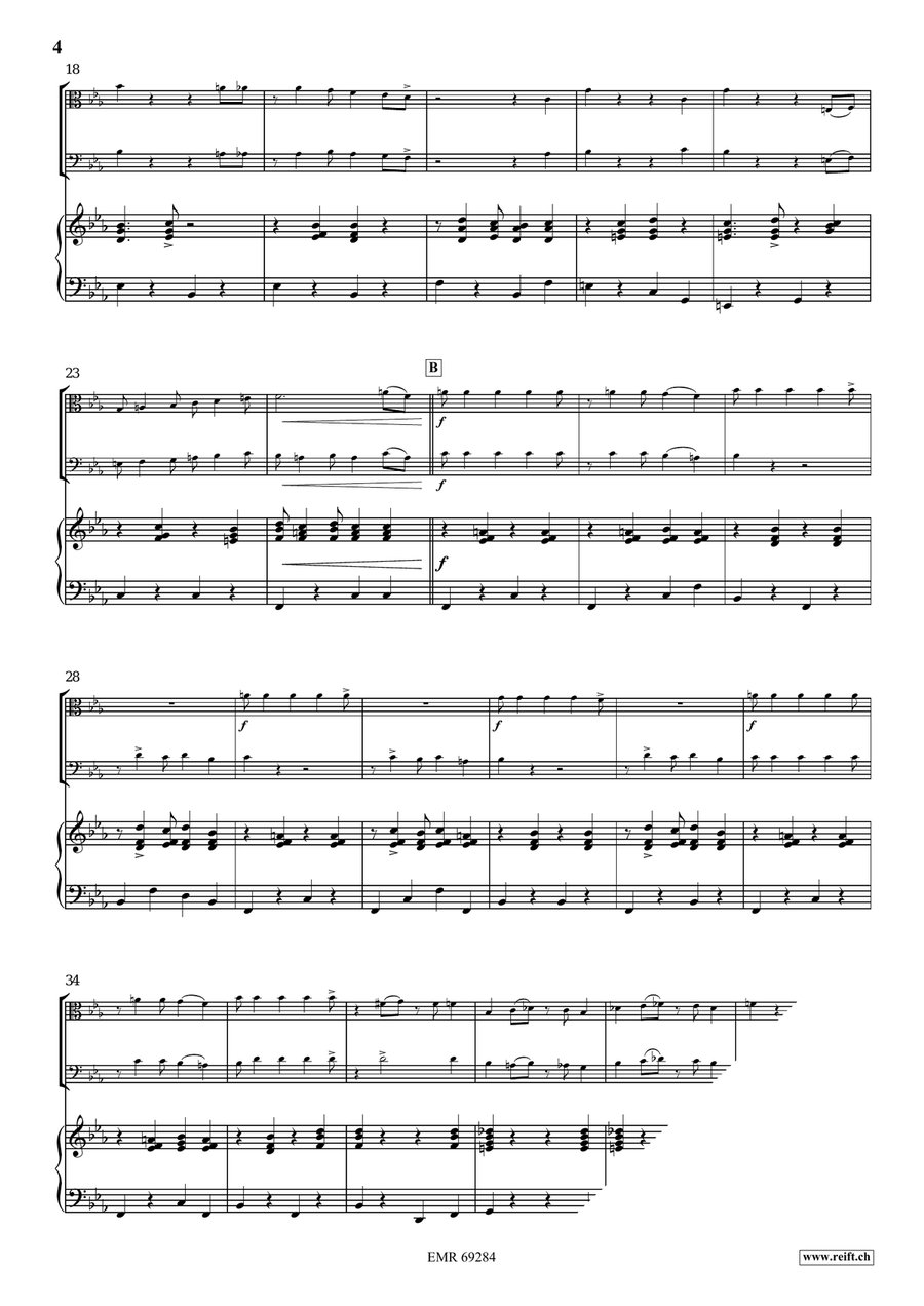 Tritsch-Tratsch Samba Tritsch-Tratsch Samba Piano Accompaniment scores gallery preview page 5
