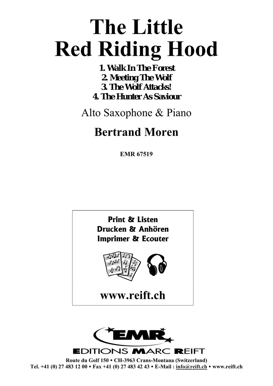 The Little Red Riding Hood Alto Saxophone scores gallery preview page 2