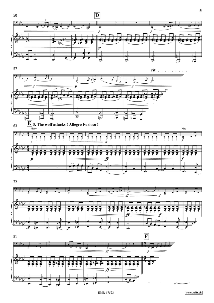 The Little Red Riding Hood Tuba scores gallery preview page 7