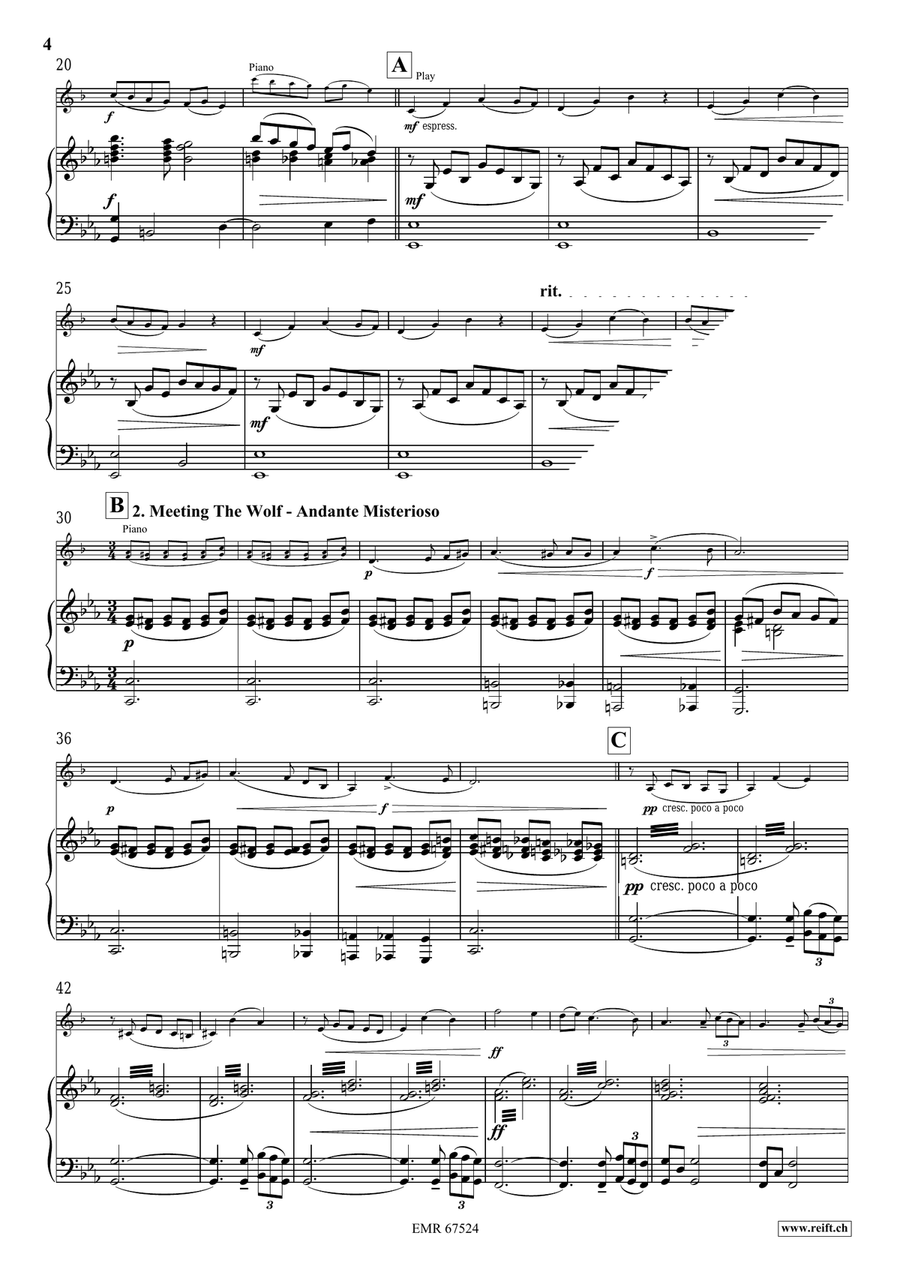 The Little Red Riding Hood Voice Solo scores gallery preview page 6