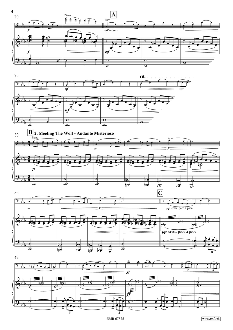 The Little Red Riding Hood Piano Accompaniment scores gallery preview page 6