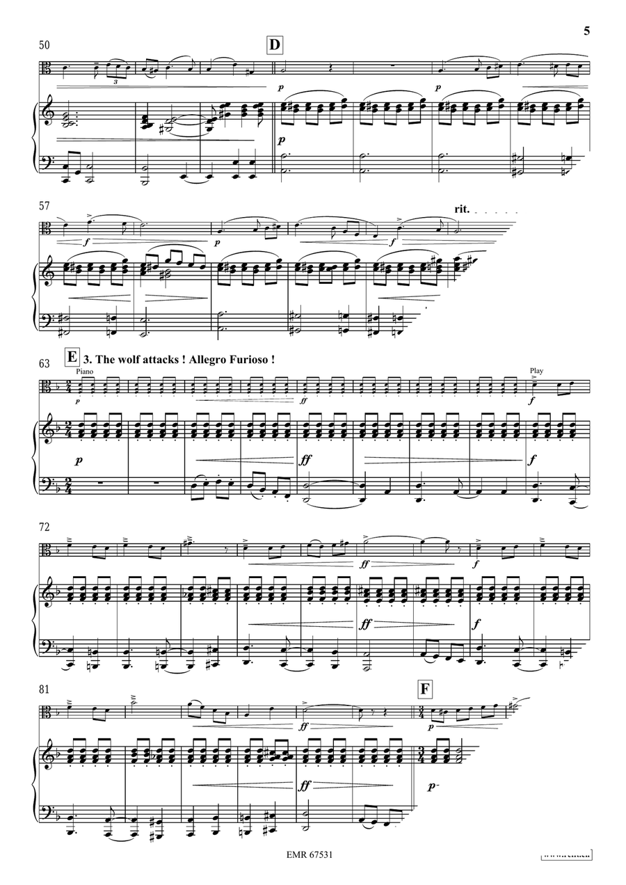 The Little Red Riding Hood Piano Accompaniment scores gallery preview page 7