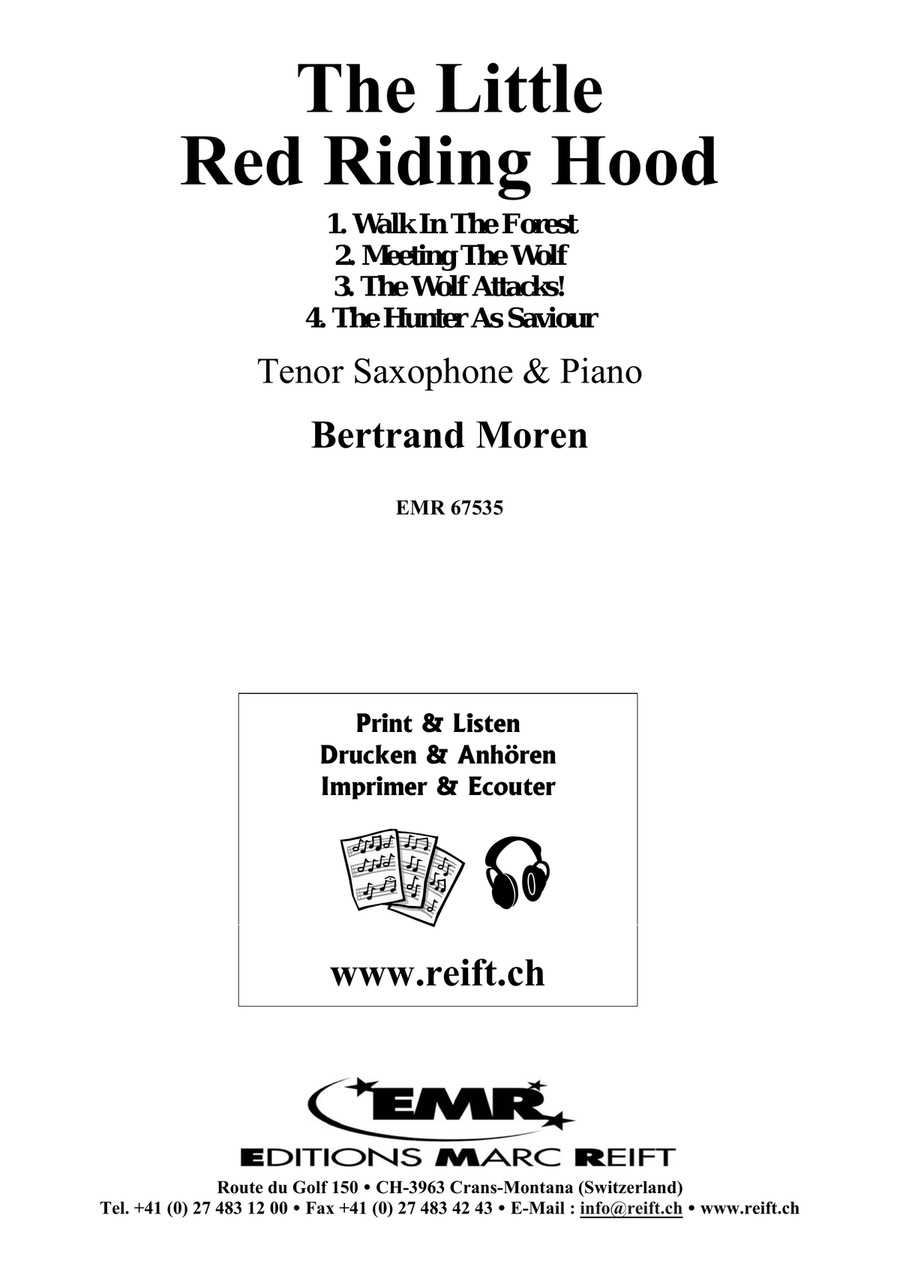 The Little Red Riding Hood Tenor Saxophone scores gallery preview page 2