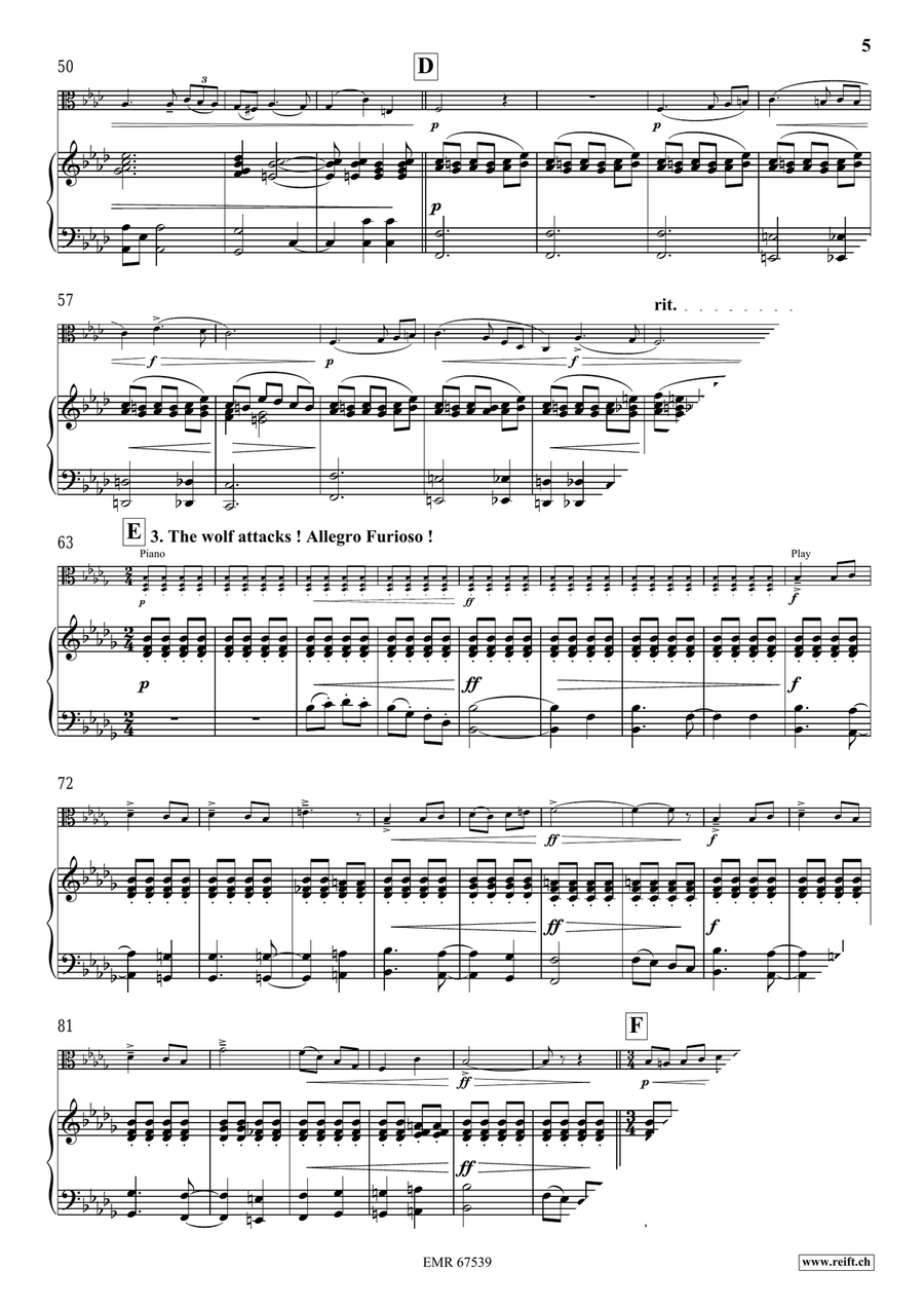 The Little Red Riding Hood Piano Accompaniment scores gallery preview page 7