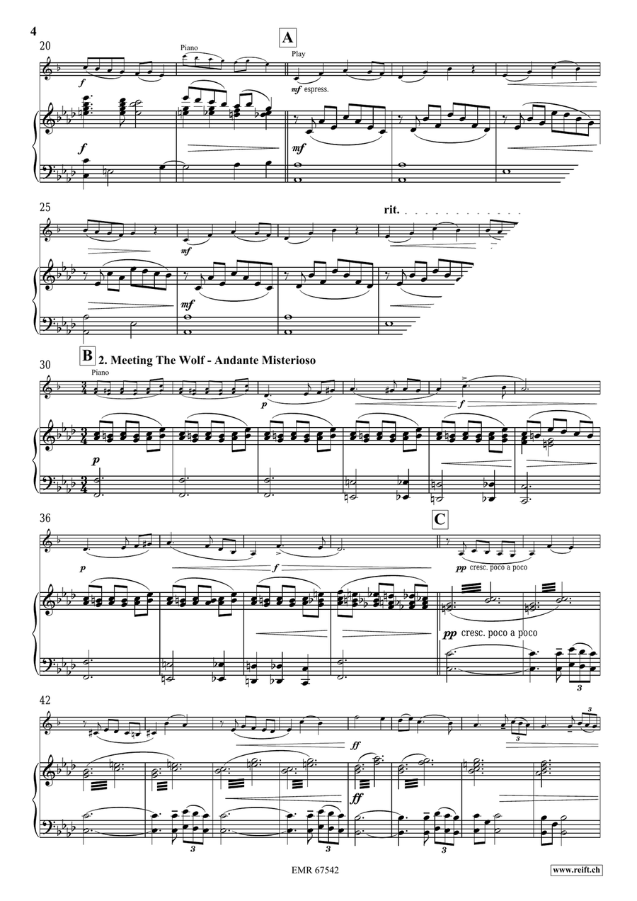 The Little Red Riding Hood Voice Solo scores gallery preview page 6