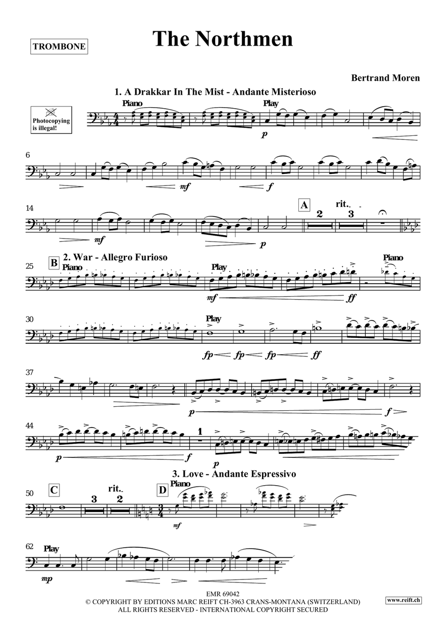 The Northmen The Northmen Piano Accompaniment scores gallery preview page 4