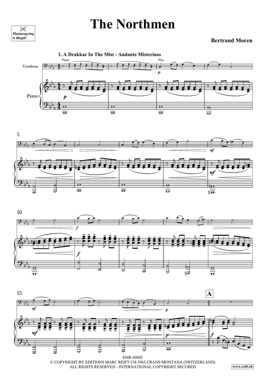 The Northmen The Northmen Piano Accompaniment scores gallery preview page 5