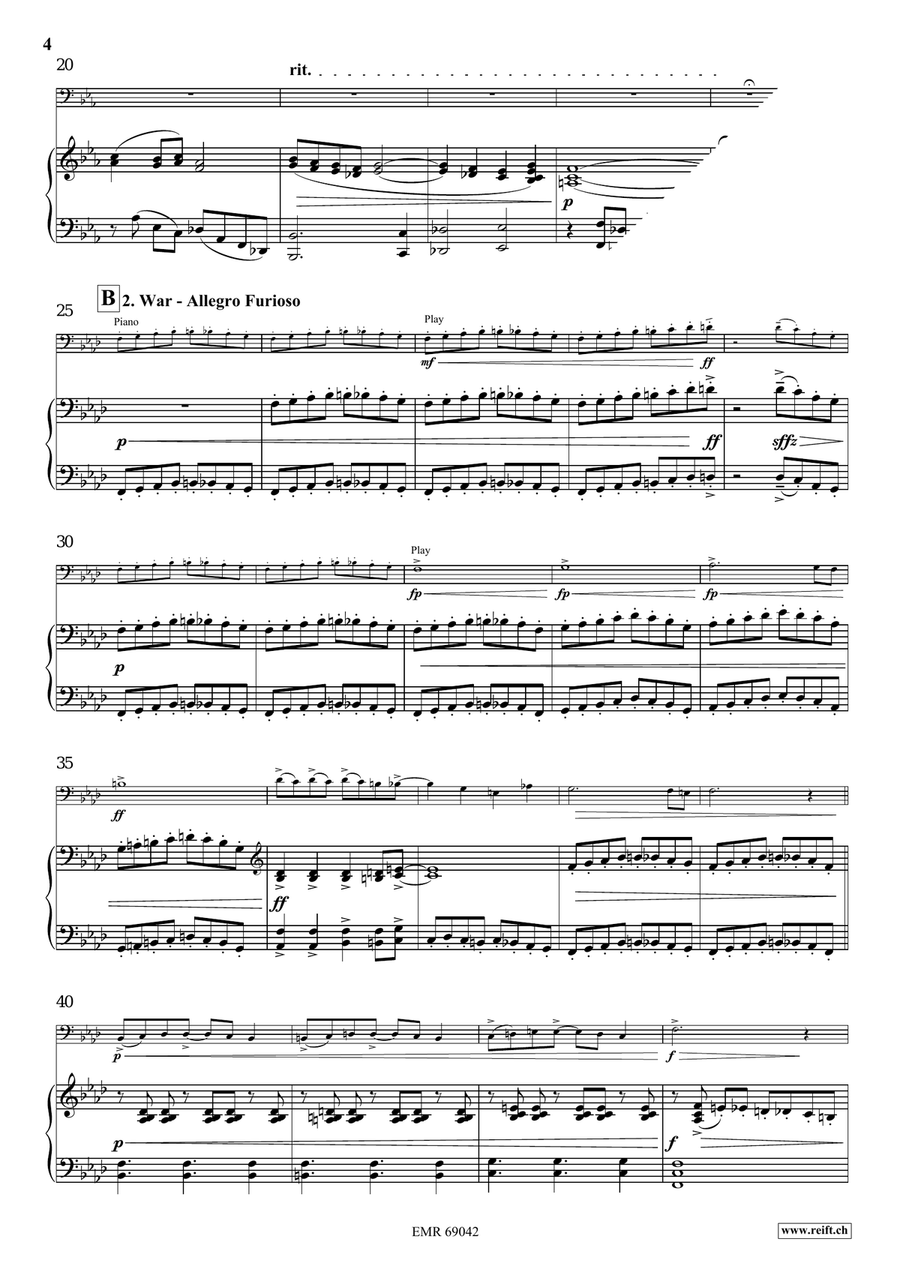 The Northmen The Northmen Piano Accompaniment scores gallery preview page 6