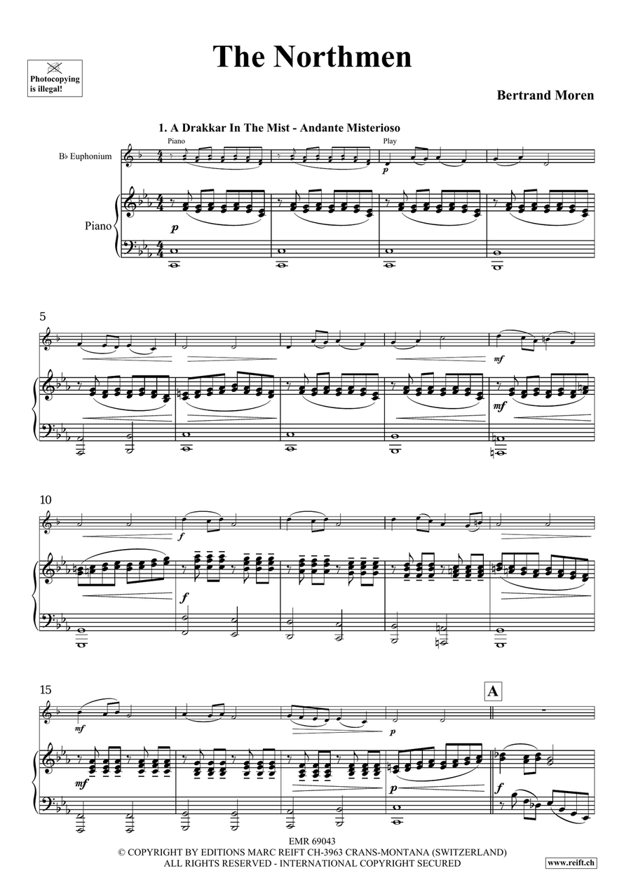 The Northmen The Northmen Euphonium scores gallery preview page 5