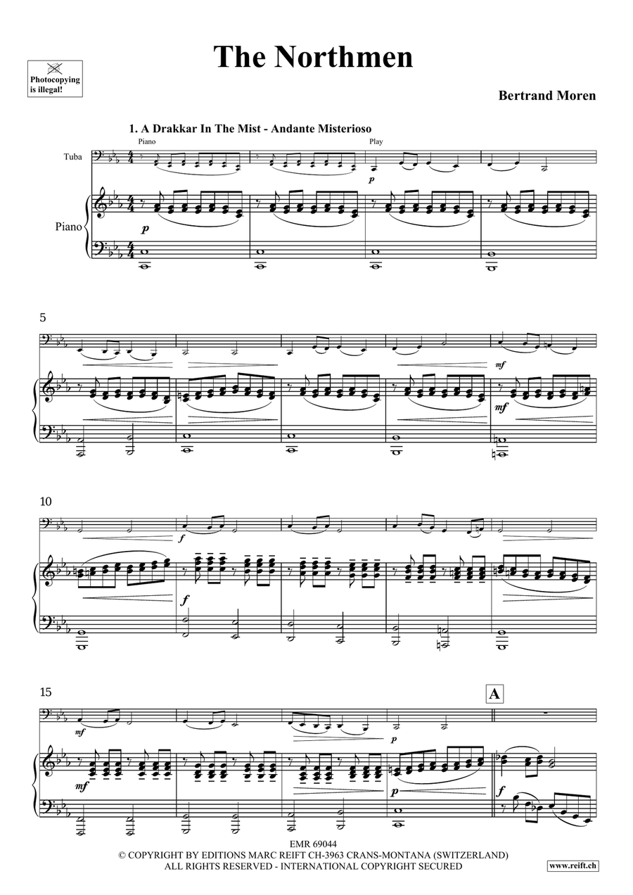 The Northmen The Northmen Tuba scores gallery preview page 5