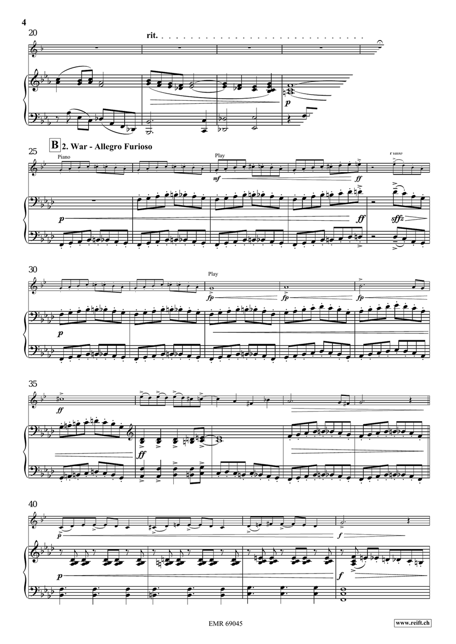 The Northmen The Northmen Voice Solo scores gallery preview page 6