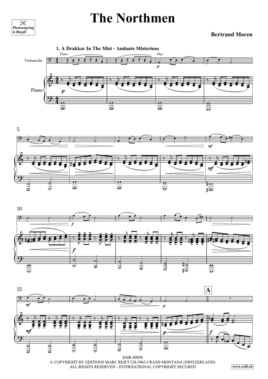 The Northmen The Northmen Piano Accompaniment scores gallery preview page 5