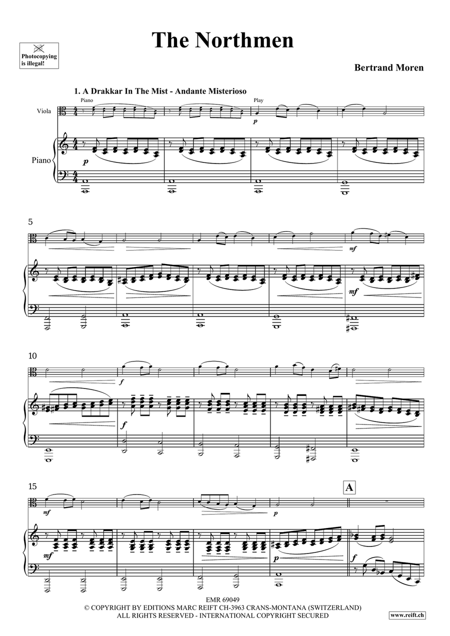 The Northmen The Northmen Piano Accompaniment scores gallery preview page 5