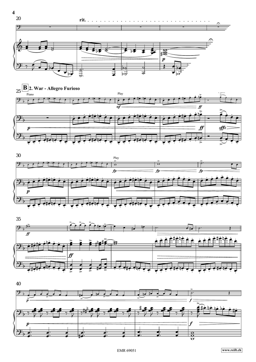 The Northmen The Northmen Double Bass scores gallery preview page 6