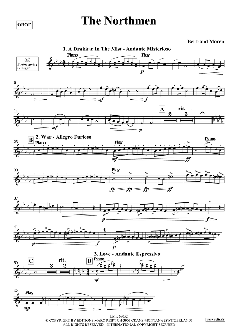 The Northmen The Northmen Piano Accompaniment scores gallery preview page 4