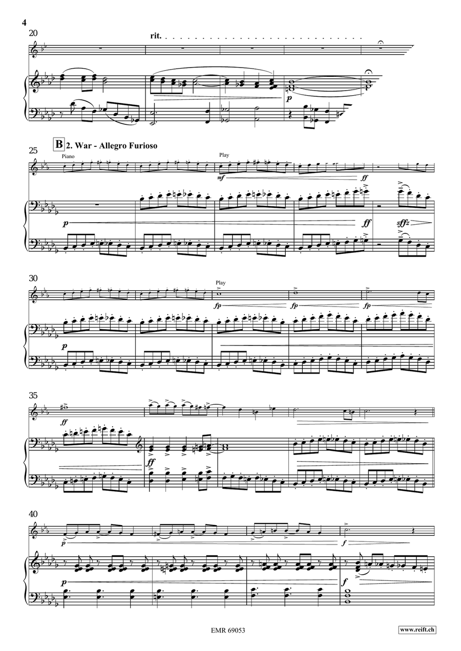 The Northmen The Northmen Clarinet Solo scores gallery preview page 6