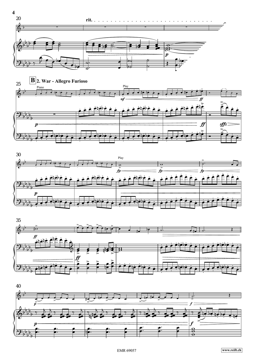 The Northmen The Northmen Baritone Saxophone scores gallery preview page 6