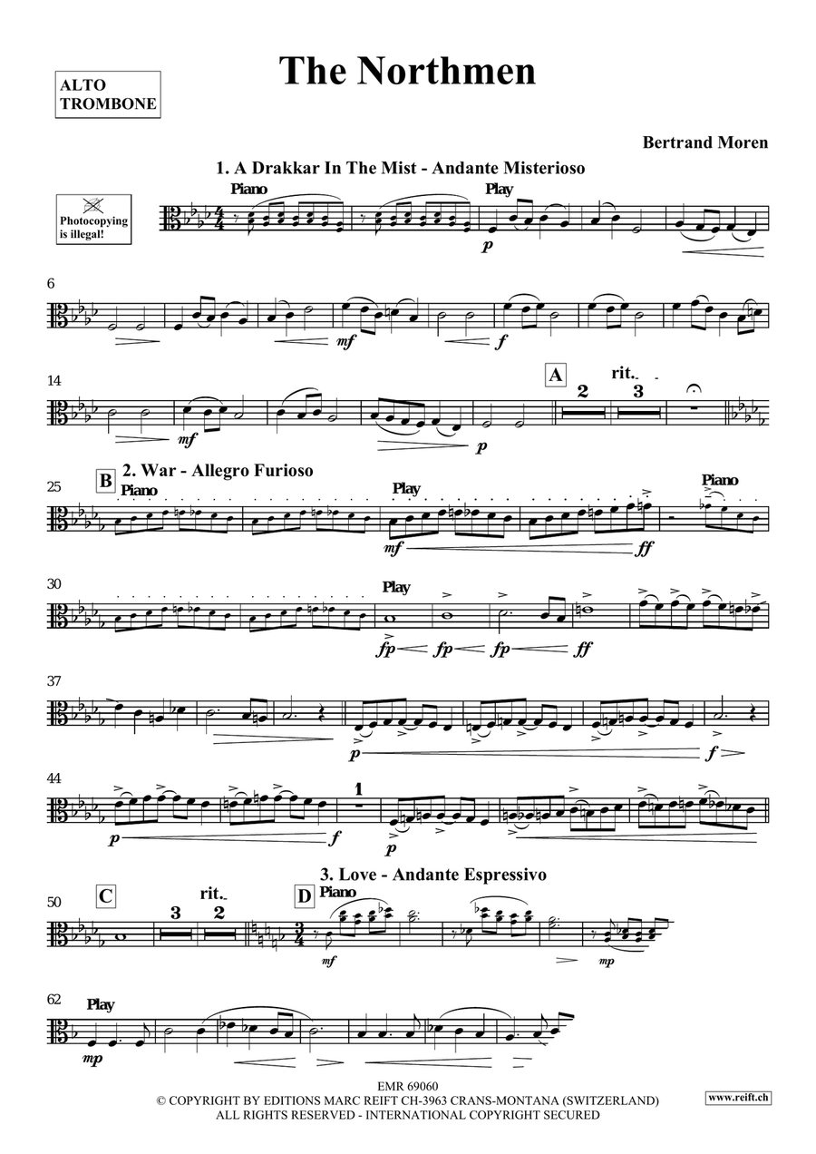 The Northmen The Northmen Piano Accompaniment scores gallery preview page 4