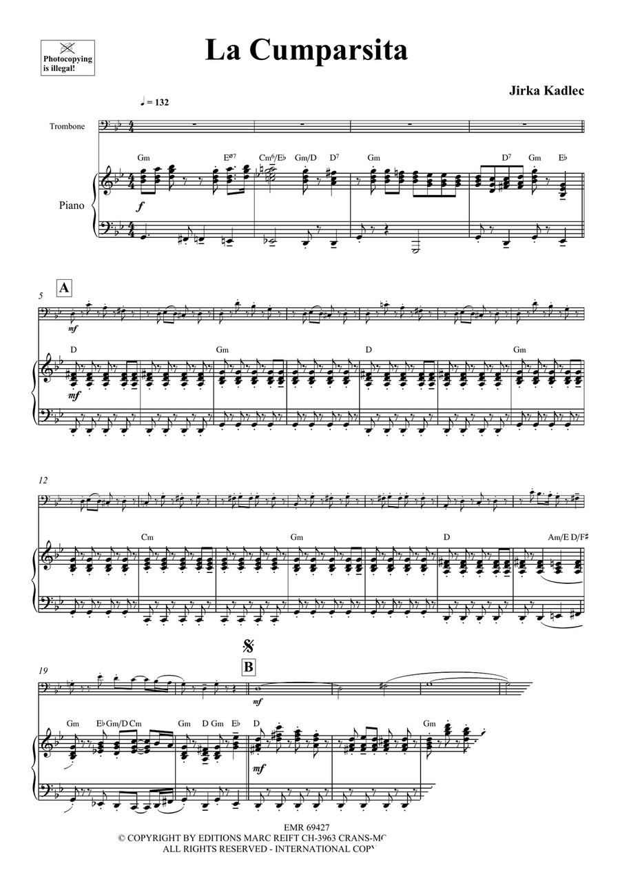 La Cumparsita La Cumparsita Piano Accompaniment scores gallery preview page 4