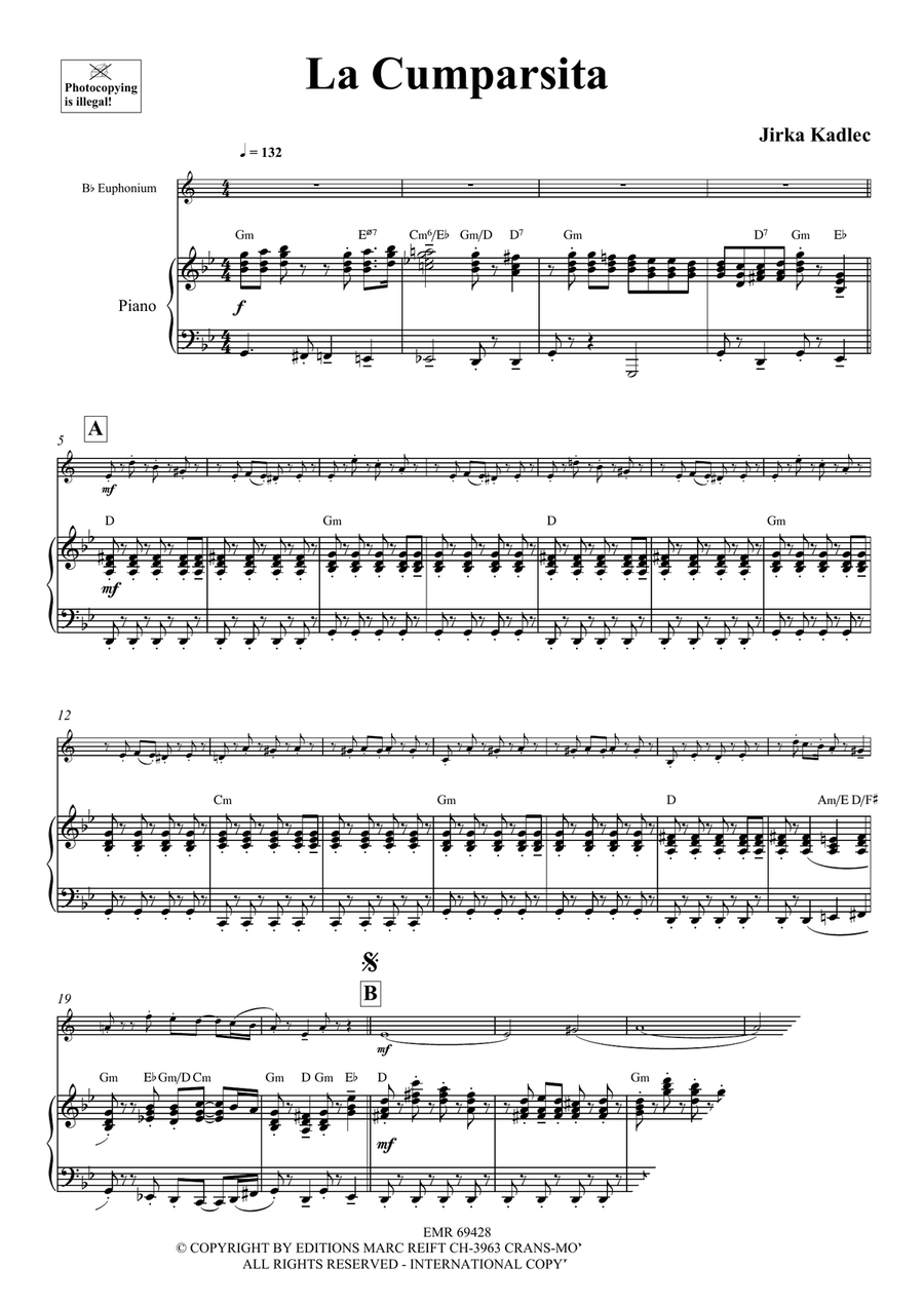La Cumparsita La Cumparsita Euphonium scores gallery preview page 4