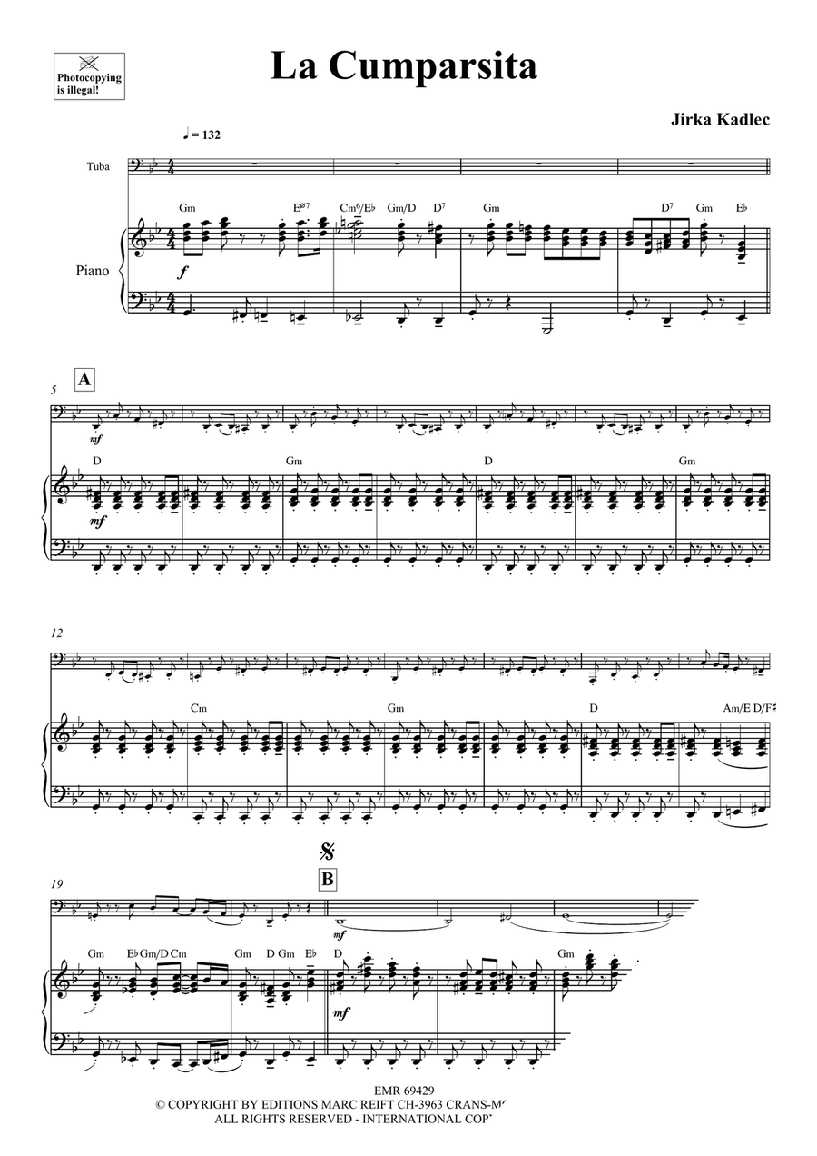 La Cumparsita La Cumparsita Tuba scores gallery preview page 4