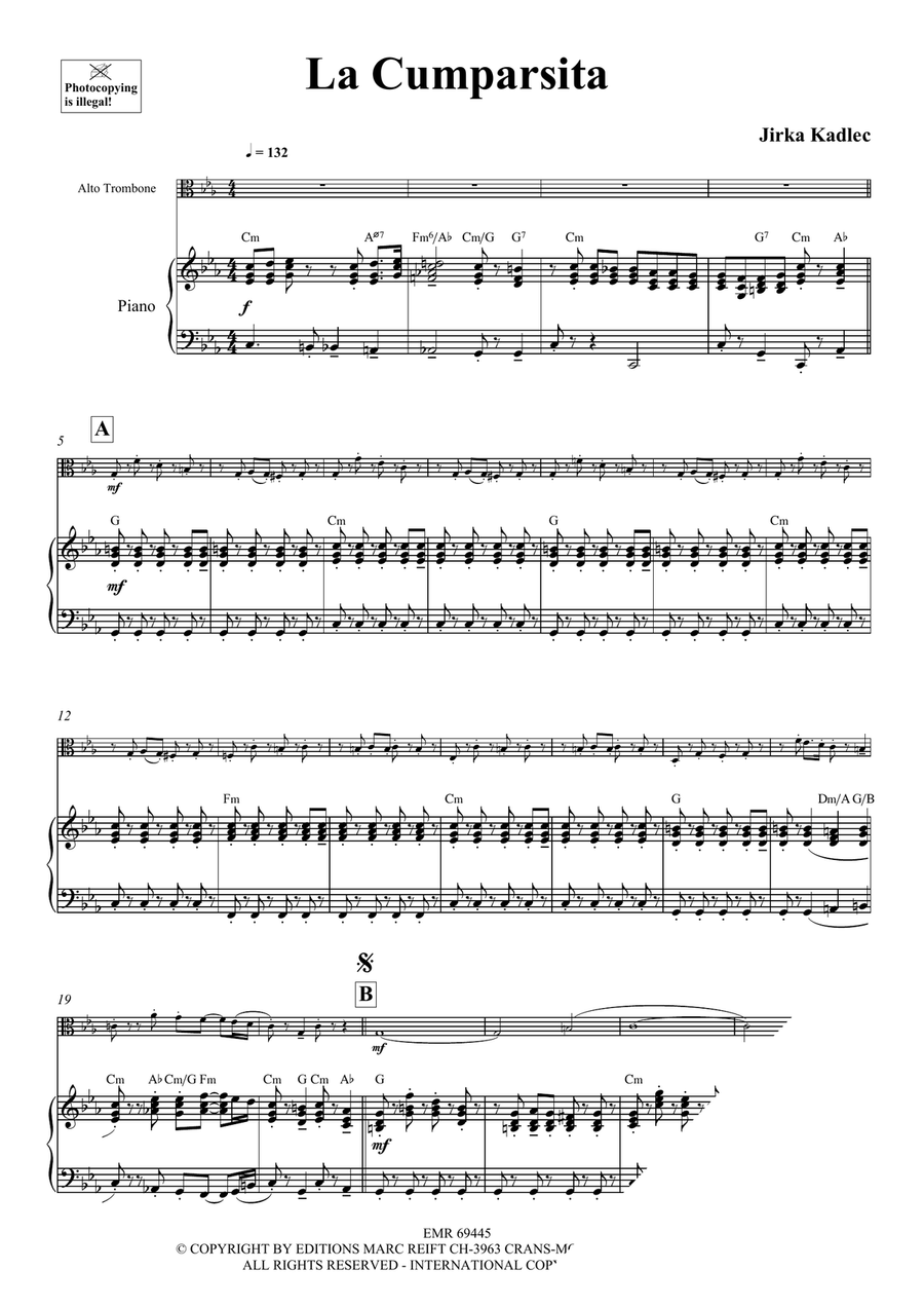 La Cumparsita La Cumparsita Piano Accompaniment scores gallery preview page 4