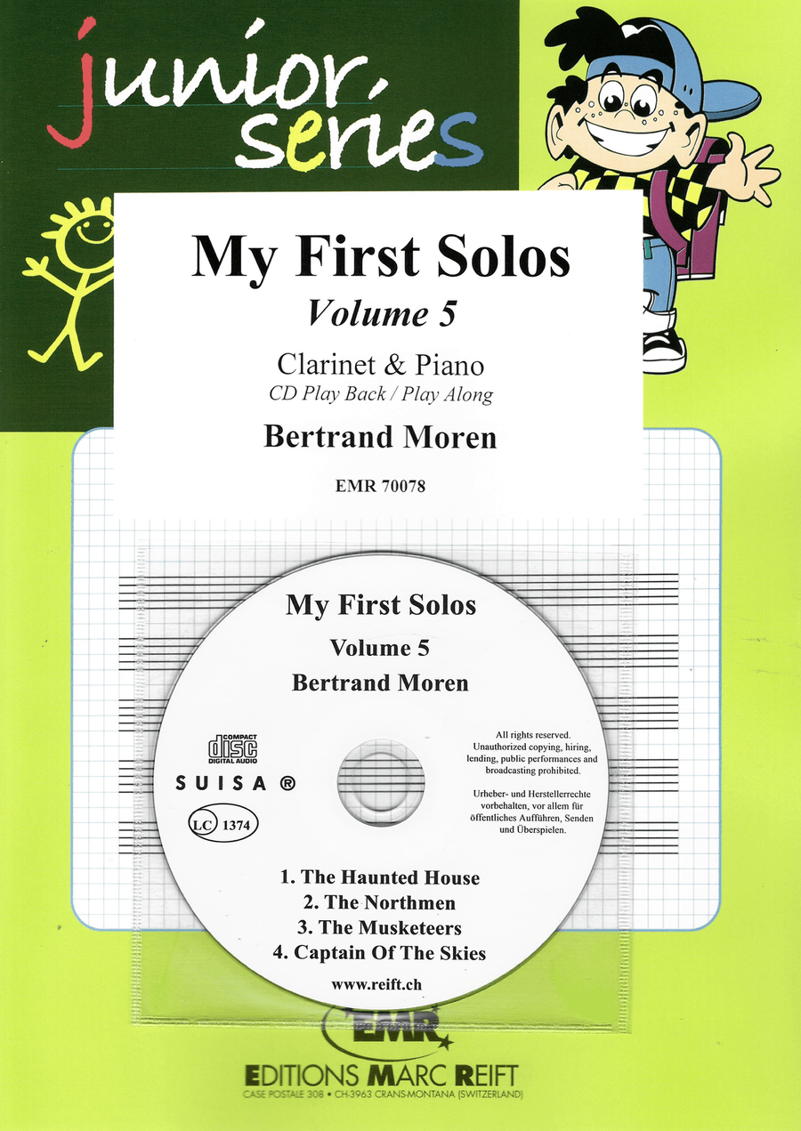 My First Solos Volume 5 My First Solos Volume 5 Clarinet Solo scores gallery preview page 1