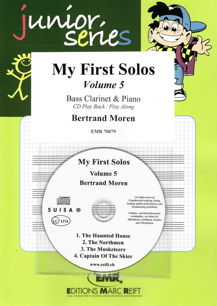 My First Solos Volume 5 My First Solos Volume 5 Bass Clarinet scores gallery preview page 1