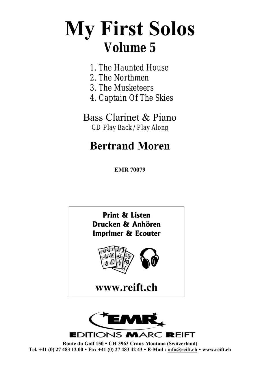 My First Solos Volume 5 My First Solos Volume 5 Bass Clarinet scores gallery preview page 2