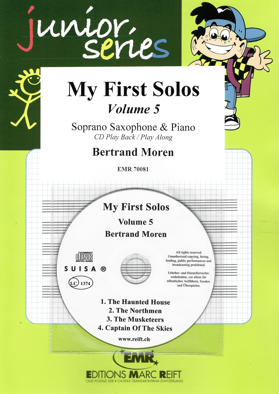 My First Solos Volume 5 My First Solos Volume 5 Soprano Saxophone scores gallery preview page 1