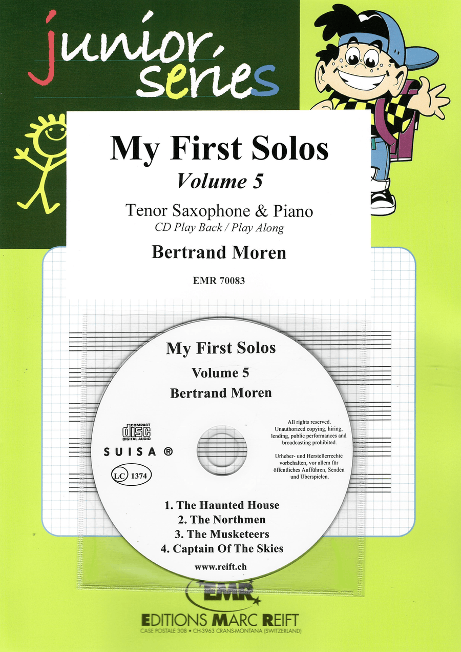 My First Solos Volume 5 My First Solos Volume 5 Tenor Saxophone scores gallery preview page 1