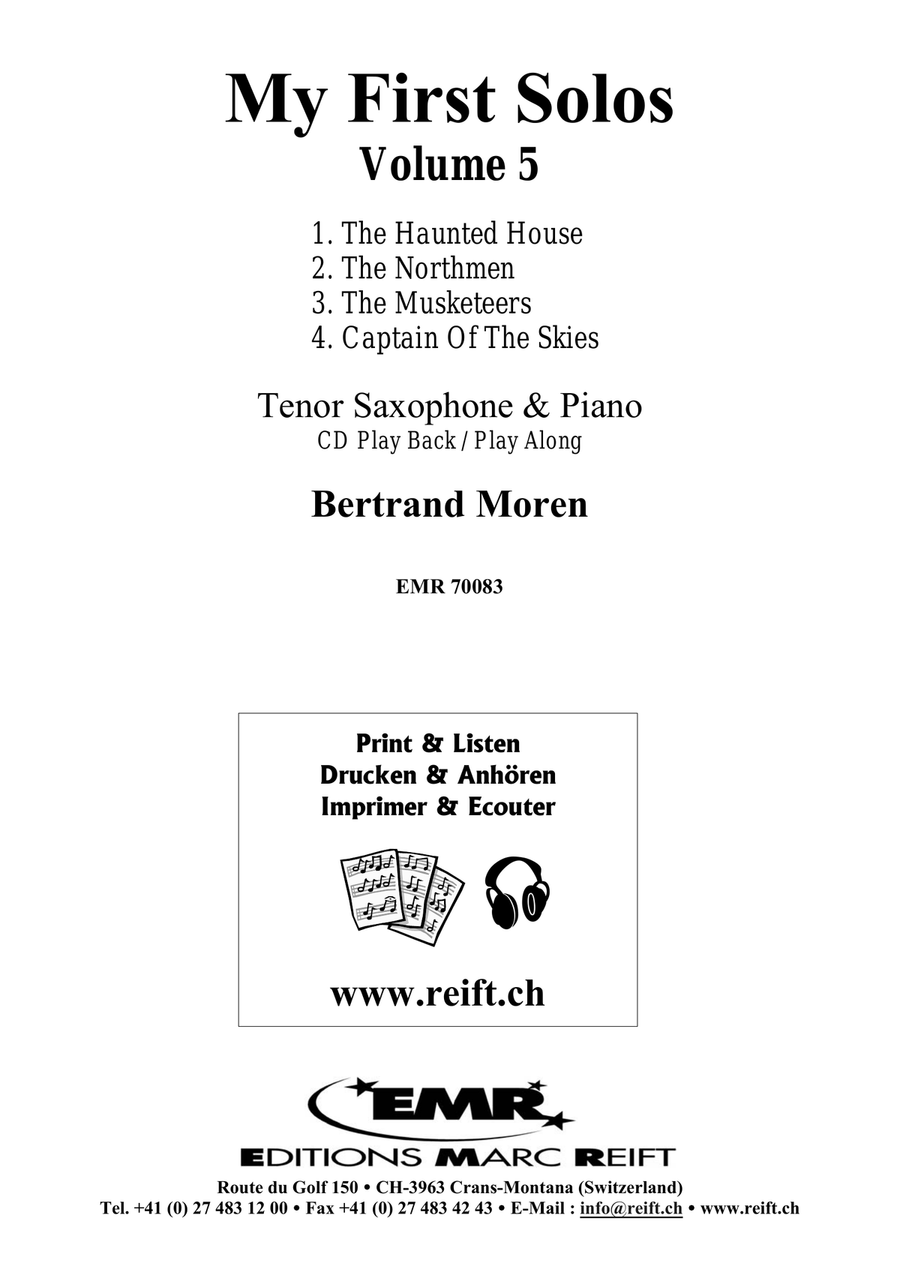 My First Solos Volume 5 My First Solos Volume 5 Tenor Saxophone scores gallery preview page 2