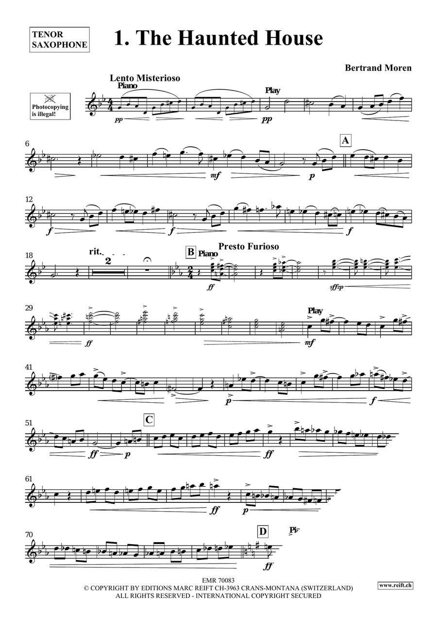 My First Solos Volume 5 My First Solos Volume 5 Tenor Saxophone scores gallery preview page 4