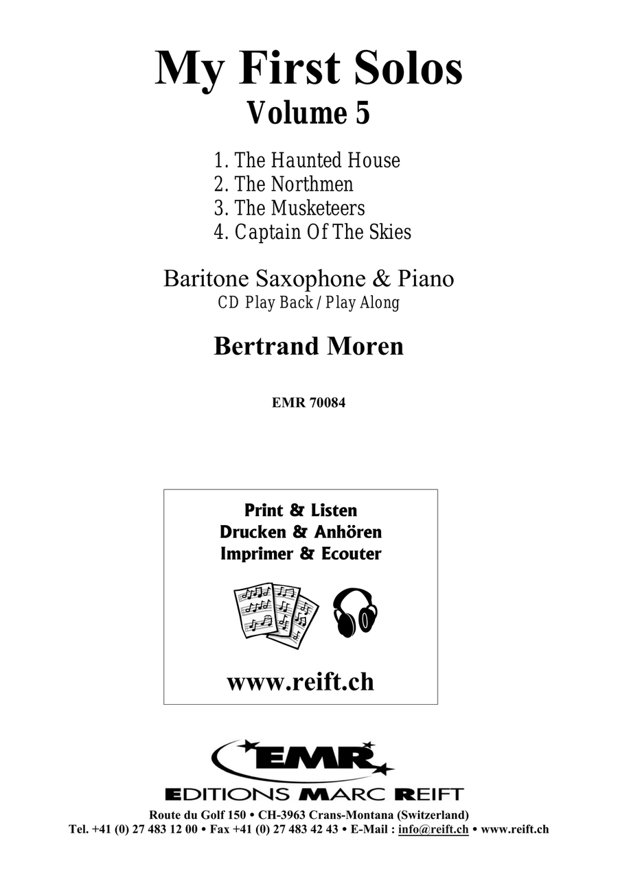 My First Solos Volume 5 My First Solos Volume 5 Baritone Saxophone scores gallery preview page 2