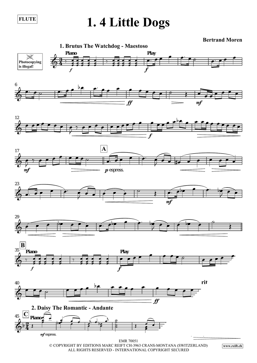 My First Solos Volume 4 My First Solos Volume 4 Flute Solo scores gallery preview page 4