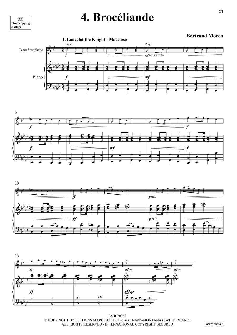 My First Solos Volume 4 My First Solos Volume 4 Tenor Saxophone scores gallery preview page 8