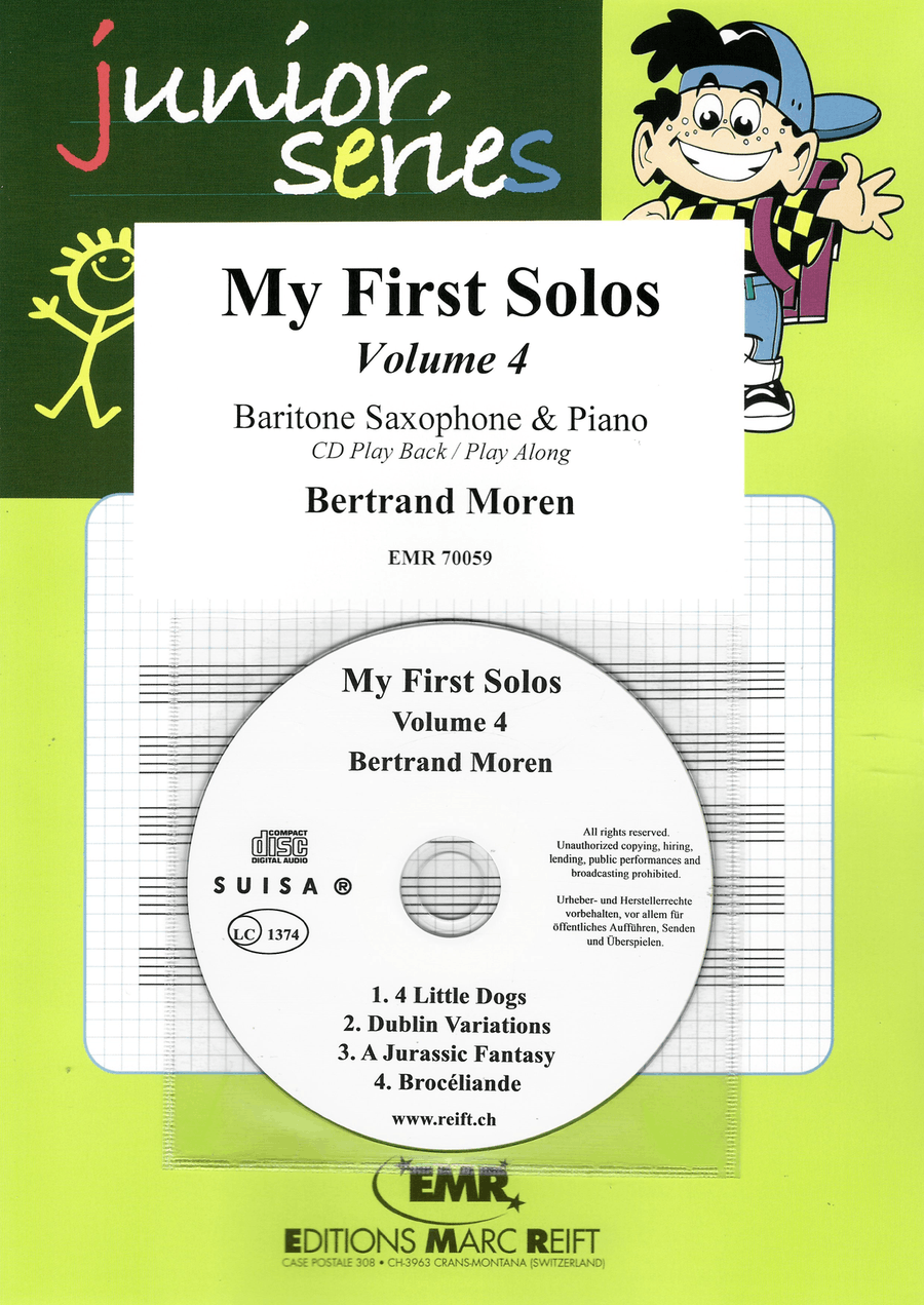 My First Solos Volume 4 My First Solos Volume 4 Baritone Saxophone scores gallery preview page 1