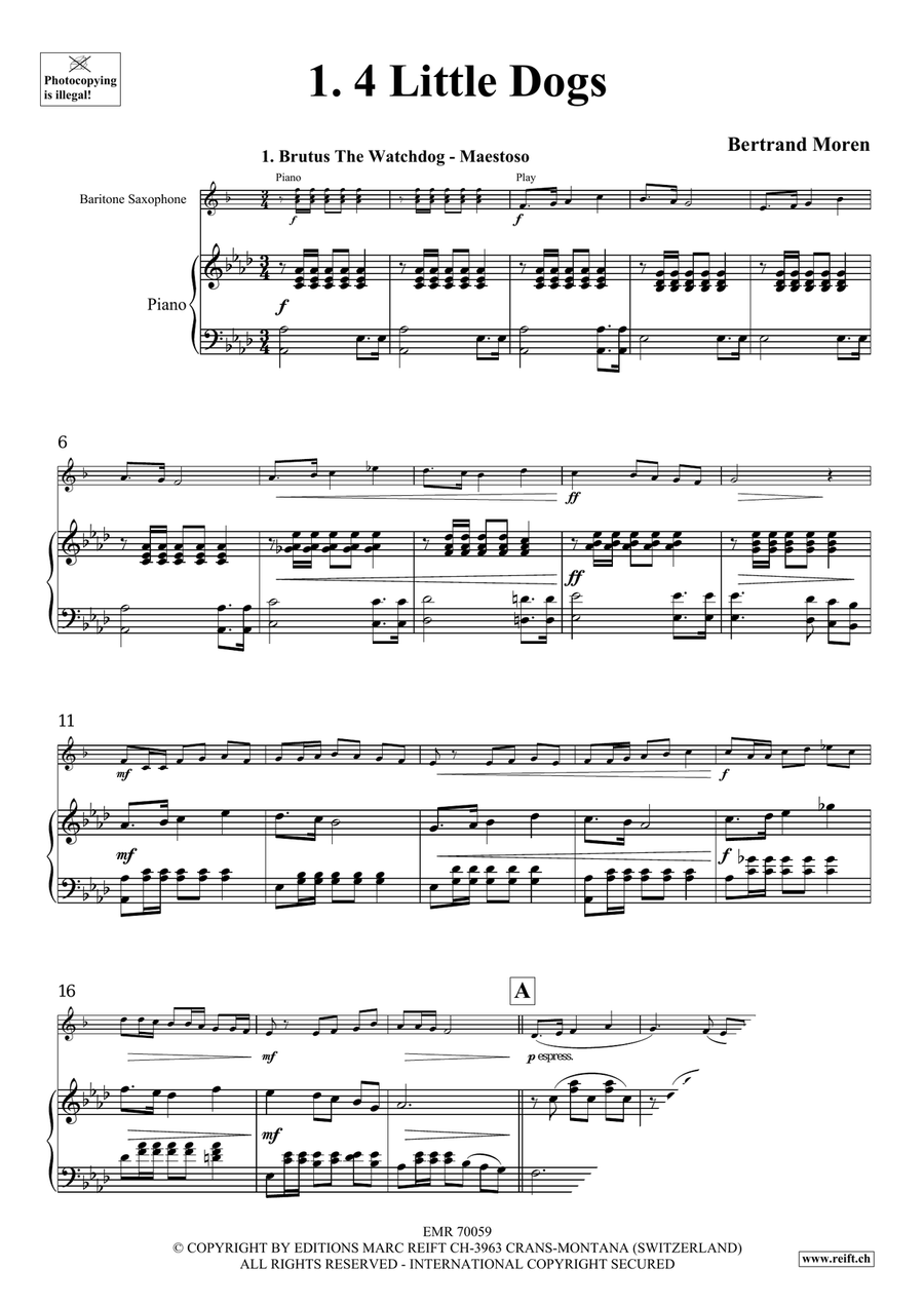 My First Solos Volume 4 My First Solos Volume 4 Baritone Saxophone scores gallery preview page 5