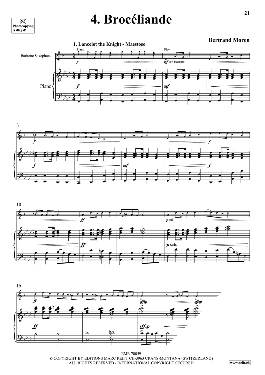 My First Solos Volume 4 My First Solos Volume 4 Baritone Saxophone scores gallery preview page 8
