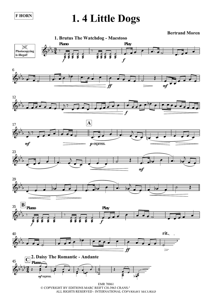 My First Solos Volume 4 My First Solos Volume 4 Horn scores gallery preview page 4
