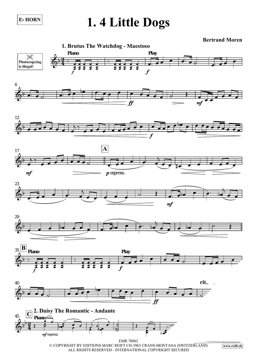 My First Solos Volume 4 My First Solos Volume 4 Horn scores gallery preview page 4
